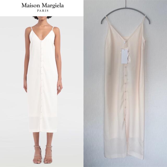 Maison Martin Margiela(マルタンマルジェラ)の【新品】MaisonMargiela  スリップドレス キャミワンピース レディースのワンピース(ロングワンピース/マキシワンピース)の商品写真