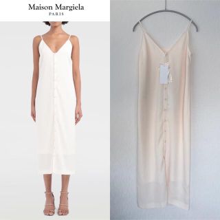 マルタンマルジェラ(Maison Martin Margiela)の【新品】MaisonMargiela  スリップドレス キャミワンピース(ロングワンピース/マキシワンピース)