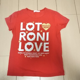 ロニィ(RONI)の140 ロニ RONI 赤 Tシャツ(Tシャツ/カットソー)