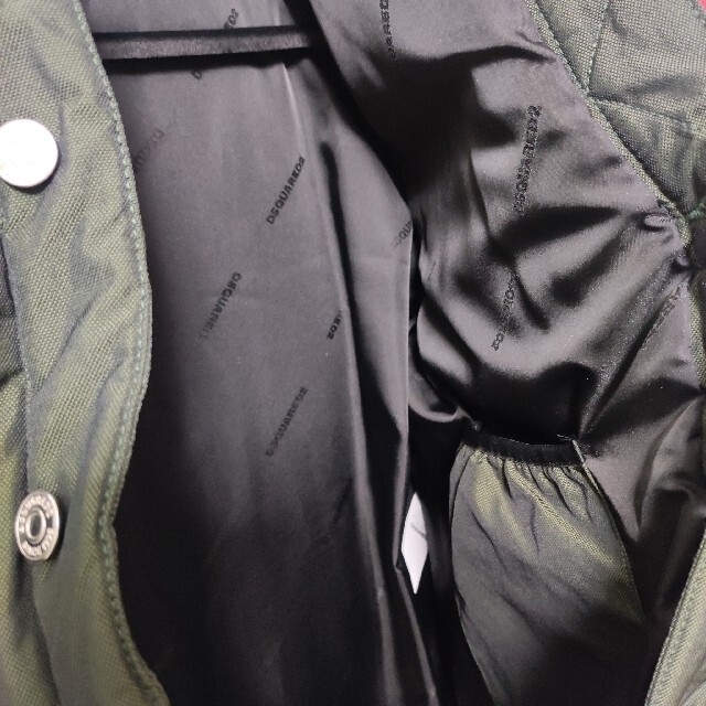 DSQUARED2(ディースクエアード)中綿ロゴ ブルゾンコート ジャケット