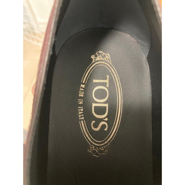 TOD'S(トッズ)の新品　TOD'S （トッズ）紳士用 ドレスシューズ　茶色　ブラウン メンズの靴/シューズ(ドレス/ビジネス)の商品写真