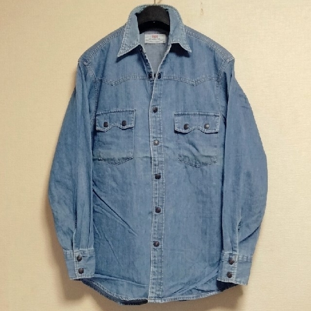 Levi's(リーバイス)の“Levi's/リーバイス”長袖シャンブレーシャツ ウエスタンシャツ#送料込み メンズのトップス(シャツ)の商品写真