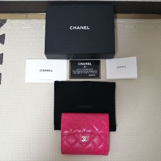 シャネル(CHANEL)のシャネル　ミニ財布　二つ折り(財布)