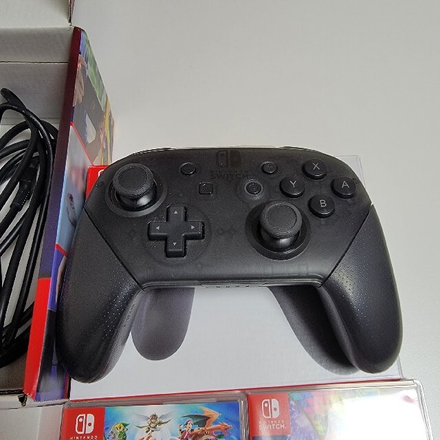 Nintendo Switch グレー カセット×2 プロコン