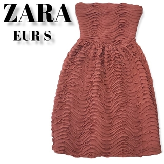 ザラ チューブトップ ミニドレスの通販 5点 Zaraのレディースを買うならラクマ