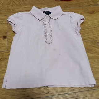 ポロラルフローレン(POLO RALPH LAUREN)のベビーピンク 　ポロラルフローレンポロシャツ　3歳サイズ(Tシャツ/カットソー)