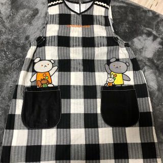 ガッケン(学研)の学研　こぐまちゃん　エプロン　即完売　大人気　保育士(その他)