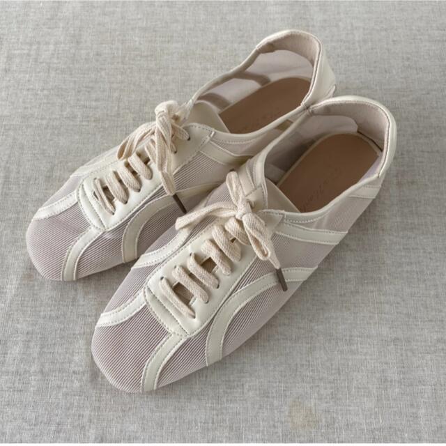 TODAYFUL(トゥデイフル)のwillfully sheer mesh piping sneaker レディースの靴/シューズ(スニーカー)の商品写真