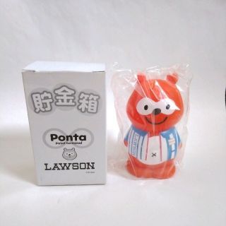 ポンタ  貯金箱  ローソン【新品･未使用】(キャラクターグッズ)