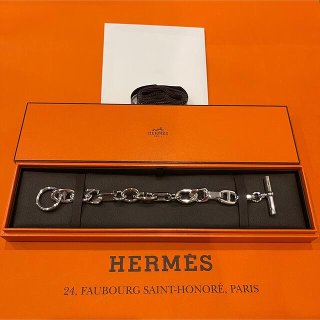 新品未使用 レア HERMES エルメス シェーヌダンクル GM 14