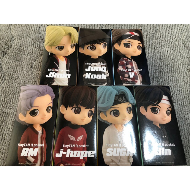 TinyTAN Qposket BTS Aカラー コンプリートセット-