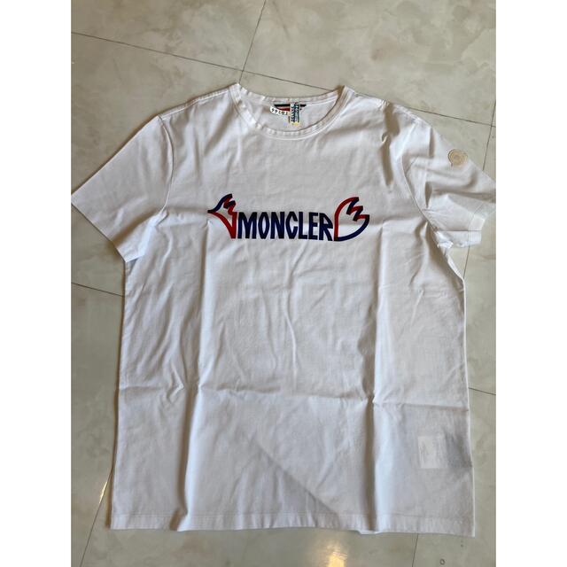 モンクレール Tシャツ ホワイト MONCLER 半袖Tシャツ mhrs.org.nz