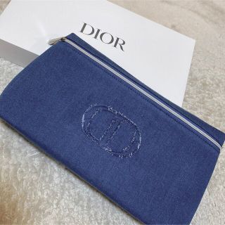 Christian Dior - ディオール ポーチ デニムの通販 by R｜クリスチャン ...