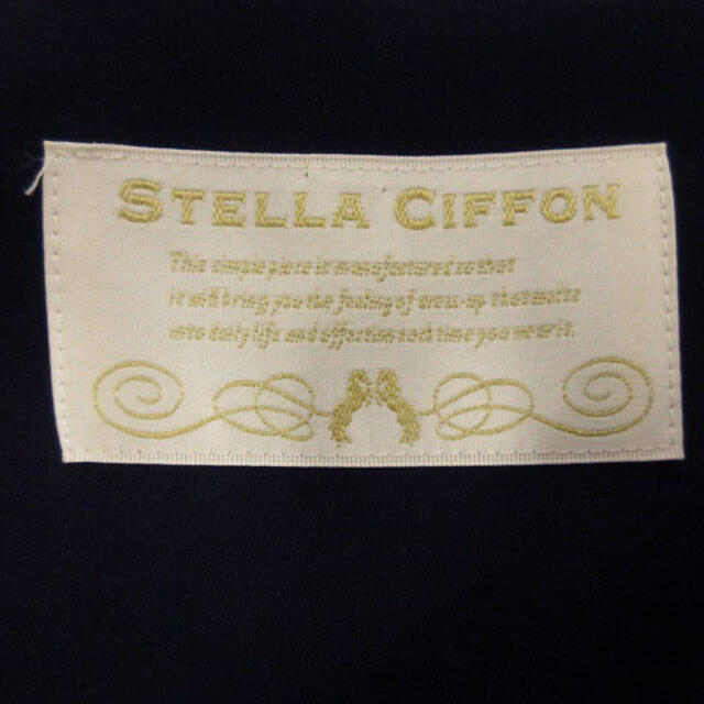 STELLA CIFFON(ステラシフォン)のステラシフォン STELLA CIFFON ワンピース ひざ丈 五分袖 バルーン レディースのワンピース(ひざ丈ワンピース)の商品写真