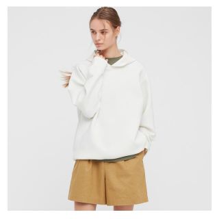 ユニクロ(UNIQLO)の美品　UNIQLO   XS   ウルトラストレッチドライスエットプルパーカ(パーカー)