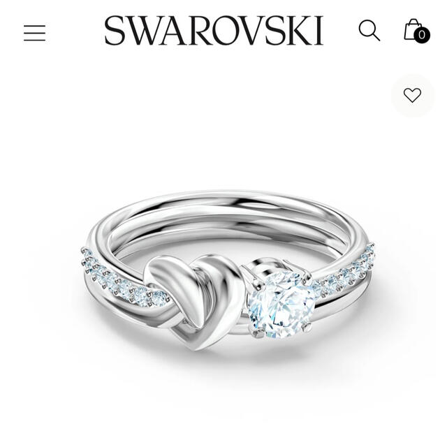 SWAROVSKI(スワロフスキー)のSWAROVSKI リング💍 レディースのアクセサリー(リング(指輪))の商品写真