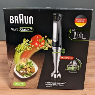 ブラウン(BRAUN)の新品 ブラウン BRAUN ハンドブレンダーマルチクイック7 MQ7035XG(フードプロセッサー)