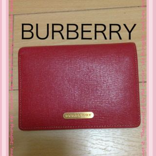 バーバリー(BURBERRY)のバーバリー★赤★財布(財布)