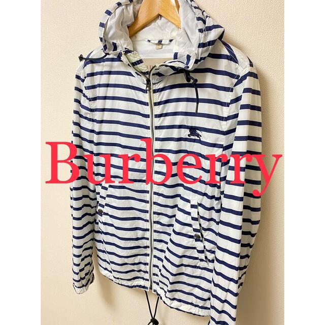 史上一番安い BURBERRY Sサイズ メンズ フード ZIP バーバリー 銀座買取 Burberryパーカー パーカー