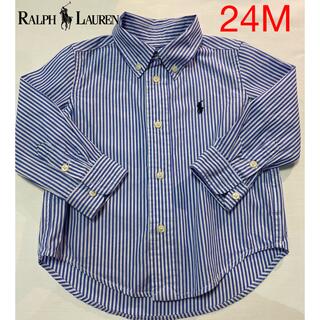 ポロラルフローレン(POLO RALPH LAUREN)のRalph Laurenラルフローレン　ストライプシャツ(ブラウス)