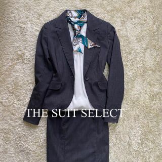 スーツカンパニー(THE SUIT COMPANY)のスーツセレクト　チャコールグレー　7号　セットアップスーツ(スーツ)