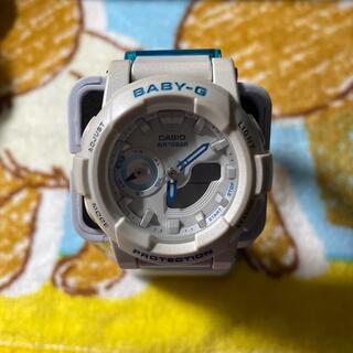 カシオ(CASIO)のBaby-g/ホワイト　5481(腕時計)