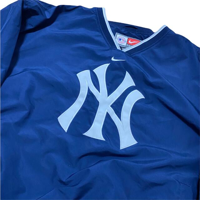 希少！！nike x yankees ナイロンプルオーバー(XL)