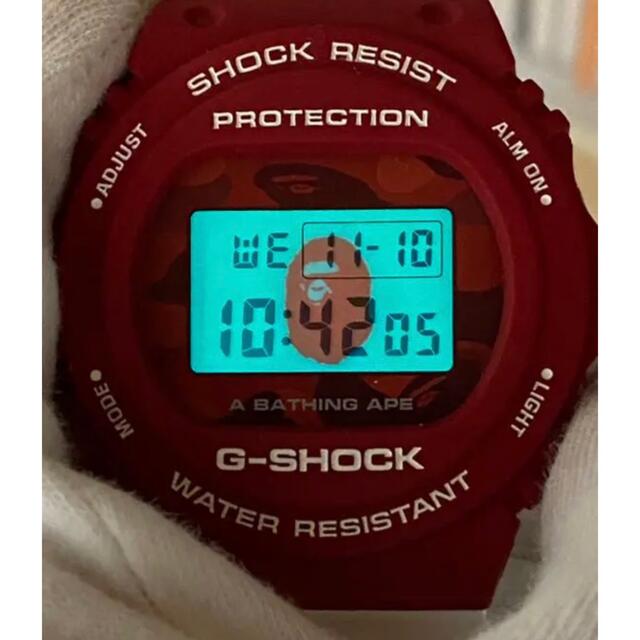 G-SHOCK/限定/エイプ/DW-5750/迷彩/BAPE/コラボ/スティング