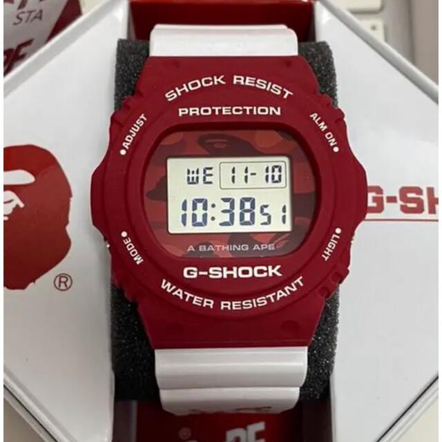 G-SHOCK/限定/エイプ/DW-5750/迷彩/BAPE/コラボ/スティング | www ...