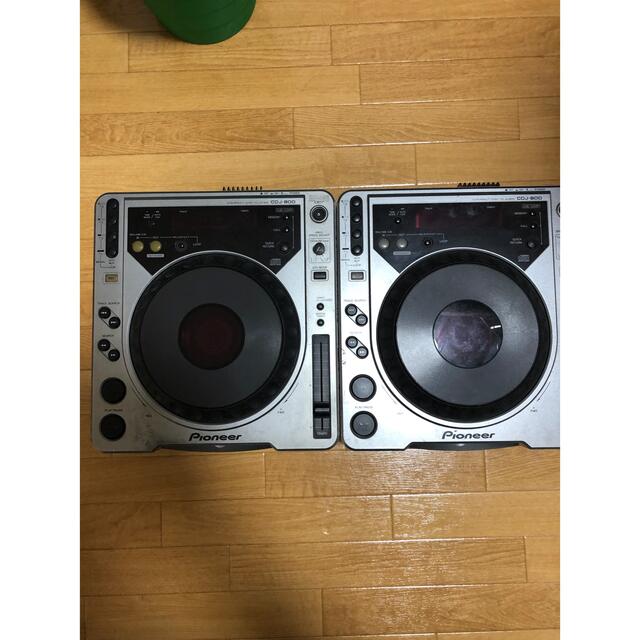 Pioneer(パイオニア)のPioneer cdj800２台 楽器のDJ機器(CDJ)の商品写真