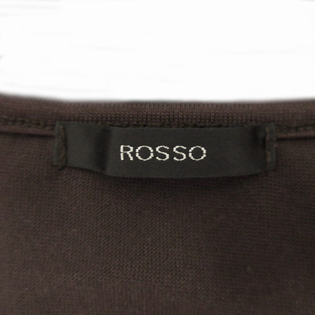 ROSSO(ロッソ)のロッソ ROSSO アーバンリサーチ カットソー 七分袖 コサージュ レース ブ レディースのトップス(その他)の商品写真