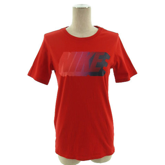 NIKE(ナイキ)のナイキ NIKE Tシャツ 半袖 丸首 レッド 赤 L スポーツ/アウトドアのスポーツ/アウトドア その他(その他)の商品写真