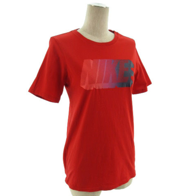 NIKE(ナイキ)のナイキ NIKE Tシャツ 半袖 丸首 レッド 赤 L スポーツ/アウトドアのスポーツ/アウトドア その他(その他)の商品写真