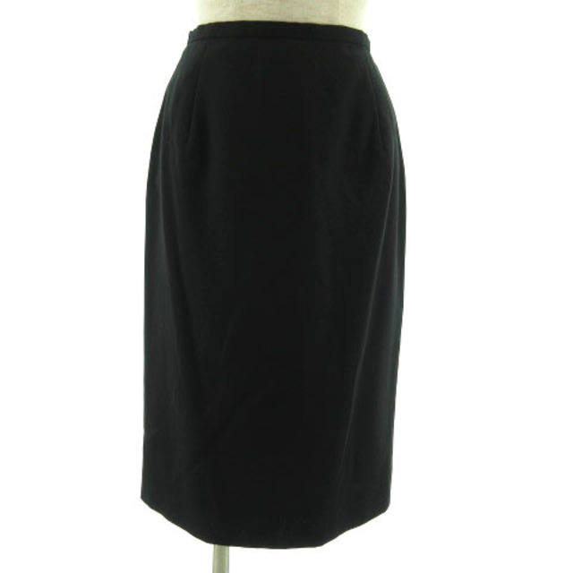 Aylesbury(アリスバーリー)のアリスバーリー Aylesbury スカート ミディ丈 ウール ブラック 黒 9 レディースのスカート(ひざ丈スカート)の商品写真