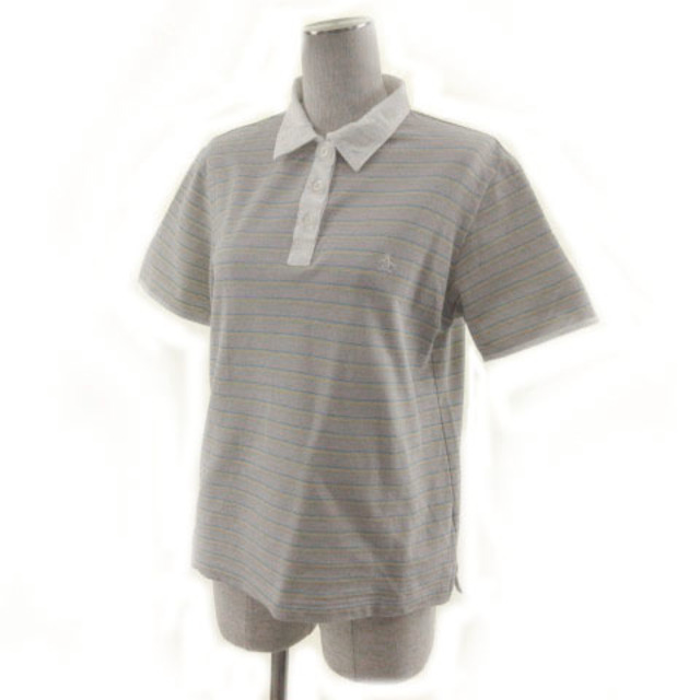 Munsingwear(マンシングウェア)のマンシングウェア MUNSINGWEAR ポロシャツ 半袖 切替 鹿の子 日本製 スポーツ/アウトドアのゴルフ(ウエア)の商品写真