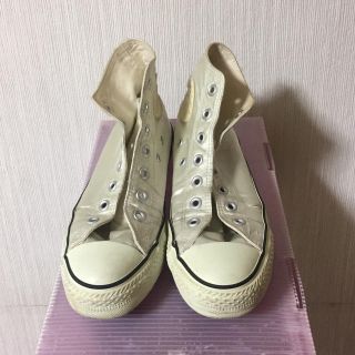 コンバース(CONVERSE)のコンバース × BEAMS コラボスニーカー ハイカット ホワイト(スニーカー)