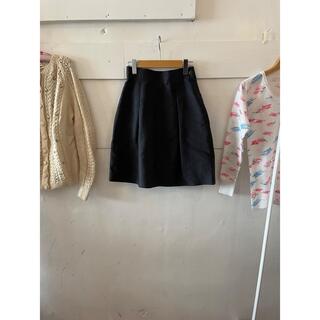 シャネル(CHANEL)のCHANEL coco button skirt.(ひざ丈スカート)