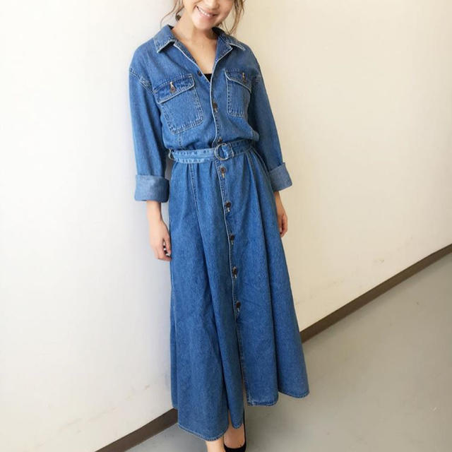 moussy denim ワンピース