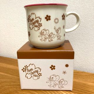 タリーズコーヒー(TULLY'S COFFEE)のムーミン様専用【新品】トムとジェリー マグカップ(グラス/カップ)