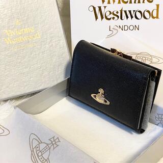 ヴィヴィアンウエストウッド(Vivienne Westwood)の【新品】ヴィヴィアンウエストウッド がま口 　三つ折り財布(財布)