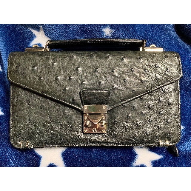 OSTRICH - オーストリッチ ミニ バック 財布の通販 by まゆ's shop