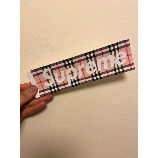 シュプリーム(Supreme)のSupreme Burberry ステッカー(その他)