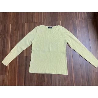 ユナイテッドアローズグリーンレーベルリラクシング(UNITED ARROWS green label relaxing)のGreen label relaxing イエローラメニット(ニット/セーター)