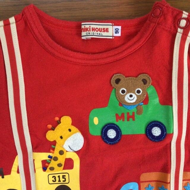 mikihouse(ミキハウス)のミキハウス★半袖Tシャツ★90cm キッズ/ベビー/マタニティのキッズ服男の子用(90cm~)(Tシャツ/カットソー)の商品写真