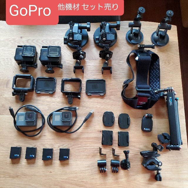 GoPro - GoPro Hero6 ゴープロ　美品　※他パーツセット売り