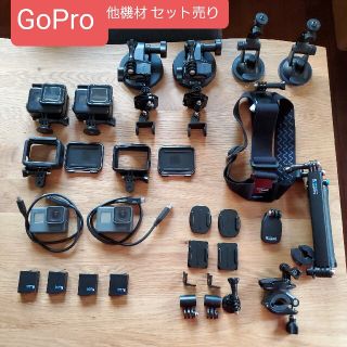 ゴープロ(GoPro)のGoPro Hero6 ゴープロ　美品　※他パーツセット売り(コンパクトデジタルカメラ)