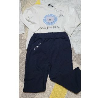 ベベ(BeBe)のBeBe ライオンロンTズボン新品90(Tシャツ/カットソー)