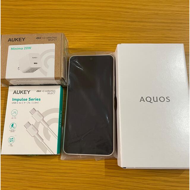 ［新品］SHARP AQUOS wish SHG06 アイボリーSHARP代表カラー