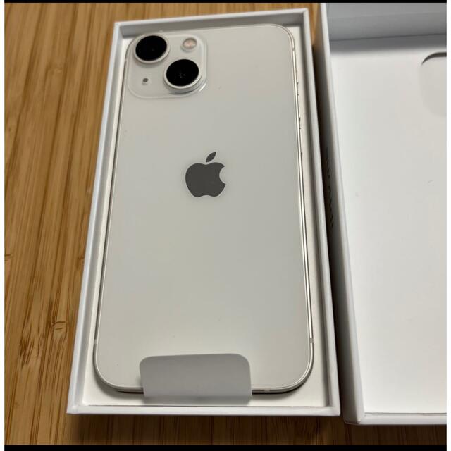 iPhone 13 mini 256GB スターライト 白 ホワイトスマートフォン本体 ...