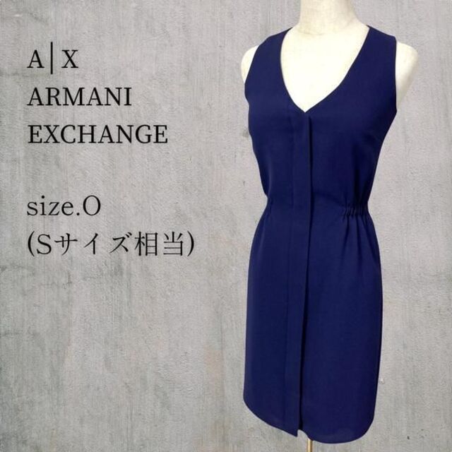 A/X ARMANI EXCHANGE ワンピース S 紺
